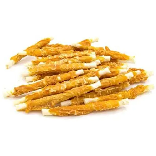 Jungle Calling Dog Food Chicken Wrapped Dog Treats, Puppy Dogs Adult Dog Pet Training Grain Free Gluten Free Snacks, 300 g Jungle Calling Dog Food Chicken Wrapped Dog Treats, Puppy Dogs Adult Dog Pet Training Grain Free Gluten Free Snacks, 300 g