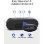 VTIN R4 Portable Bluetooth Speaker 12W，24H Playtime Small Bluetooth Speaker, IPX5 Waterproof Speaker, Built-in Mic, Support TF Card，Bluetooth Speaker 5.0 with Loud Volume& Immersive Sound for Phone/PC