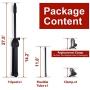 Kaforise Retractable Adjustable Cell Phone Tripod Stand Holder, Smartphone Holder Mount,360 Degree Rotatable Telescopic Tripod