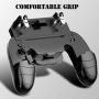 Newseego Mobile Game Controller Sensitive Shoot and Aim Joysticks Gamepad for Knives Out/Rules of Survival, Mobile Gaming Joysticks 4.7Inch-6.5 Inch Compatible for Android iOS