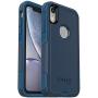 OtterBox COMMUTER SERIES Case for iPhone Xr - Retail Packaging - BESPOKE WAY (BLAZER BLUE/STORMY SEAS BLUE)