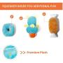 Toozey Puppy Toys for Teething, 7 Pack Dog Toys Small Dogs with Laundry Bag, Cute Platypus Small Dog Toys, Durable Plush Squeaky Dog Toys, 100% Natural Cotton Ropes Puppy Chew Toys, Non-Toxic and Safe