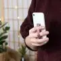 kwmobile Universal Elastic Finger Holder for Smartphones - PU Leather Stretch Grip Finger Strap with Stand Compatible with All Smartphones - Rose Gold kwmobile Universal Elastic Finger Holder for Smartphones - PU Leather Stretch Grip Finger Strap with Stand Compatible with All Smartphones - Rose Gold