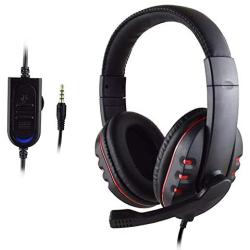 with Microphone Hi-Fi Gaming Headset Computer Portable Earphone for PS4 One PC Mobile Phone