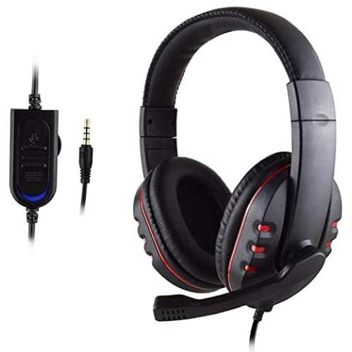 with Microphone Hi-Fi Gaming Headset Computer Portable Earphone for PS4 One PC Mobile Phone