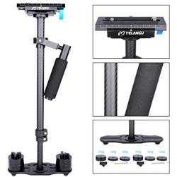 YELANGU S60T DSLR Carbon Fiber Handheld Camera Stabilizer DSLR Cameras Weight 1-3kgs/2.2-6.6lbs