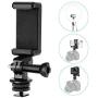 Neewer Phone Holder Camera Hot Shoe Mount Adapter Kit for GoPro Hero 7 6 5,DJI OSMO Action,iPhone X 8 7 6 Samsung Attaching on DSLR Camera or Ring Light Photography