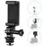 Neewer Phone Holder Camera Hot Shoe Mount Adapter Kit for GoPro Hero 7 6 5,DJI OSMO Action,iPhone X 8 7 6 Samsung Attaching on DSLR Camera or Ring Light Photography