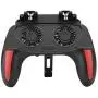 Mobile Game Controller Ergonomic PUBG Handle Dual Cooling Fans Mobile Phone Game Controller Gamepad Fast Heat Dissipation No Noise Suitable for 4.7-6.5inch Phones(5000mah) Mobile Game Controller Ergonomic PUBG Handle Dual Cooling Fans Mobile Phone Game Controller Gamepad Fast Heat Dissipation No Noise Suitable for 4.7-6.5inch Phones(5000mah)