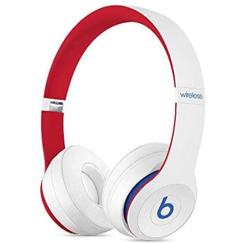Beats Solo3 Wireless On-Ear Headphones - Apple W1 Headphone Chip, Class 1 Bluetooth, 40 Hours Of Listening Time - Club White (Latest Model)