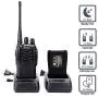 Ansoko Walkie Talkies Rechargeable Long Range Two Way Radios 16-Channel with Earpiece Battery n Charger (3 Pack)