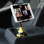 Phone Mount for Car TOOVREN Cup Holder Tablet/Cell Phone Cupholder Cradle with Adjustable Gooseneck for Apple iPad Pro/iPhone 11 Pro Max/X/XR/8/7 Plus, Samsung Note 10+/s9 Plus/Google Pixel 3XL/LG