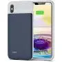 OMEETIE Battery Case for iPhone Xs Max, 5000mAh Slim Portable Rechargeable Charging Case Compatible with iPhone Xs Max(6.5 inch) Protective Charger Case (Blue)