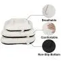 ANWA Dog Bed Pet Cushion Crate Mat Soft Pad Washable and Cozy for Medium Large Dog ANWA Dog Bed Pet Cushion Crate Mat Soft Pad Washable and Cozy for Medium Large Dog