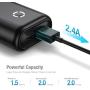 POWERADD EnergyCell 10000, Ultra-Compact High-Speed Charging Portable Charger, Smallest and Lightest 10000mAh Power Bank Compatible for iPhone 11 XS X 8 Plus Samsung S10 Google LG iPad and More（Black）