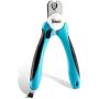 BOSHEL Dog Nail Clippers and Trimmer with Safety Guard to Avoid Over-Cutting Nails & Free Nail File - Razor Sharp Blades - Sturdy Non Slip Handles - for Safe, Professional at Home Grooming