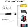 pdobq Switch Charger for Nintendo Switch and Switch Lite Charger, AC Power Supply Adapter Compatible with Nintendo Switch, 15V/2.6A Support TV Mode, Fast Charger for Nintendo Switch