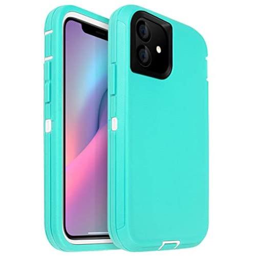 AICase for iPhone 11 Case (6.1"), Drop Protection Full Body Rugged Heavy Duty Case, Shockproof/Drop/Dust Proof 3-Layer Protective Durable Cover for Apple iPhone 11 6.1-inch