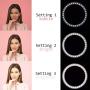 Ring Light - The Perfect Selfie Light - Lighting for Video Conference Calls - Selfie Ring Light for Phones and laptops or Tablets - Clip on Ring Light - Rechargeable Selfie Light - ARO de luz