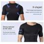 Mens Slimming Body Shaper Seamless Compression Shirt Tummy Control Slimmer Shapewear Gynecomastia Undershirt