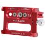 GUB Mountian Bike Phone Mount - Aluminum Alloy Universal Adjustable Bike Mount Cell Phone GPS Mount Holder Rotating Cradle Clamp for Bike Motorbike,iPhone Samsung Android All Smartphones (RED)