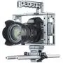 Sevenoak SK-C03 Aluminum Camera Cage with Top Handle, HDMI Adapter, and 15mm Rail System with Quick-Release Base - Universal Design fits DSLR Cameras with and Without Battery Grip
