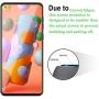 [5 Packs] MMY Galaxy A11 Screen Protector [3 Packs] + Camera Lens Protector [2 Packs] for Samsung Galaxy A11/M11 Tempered Glass Easy Install 9H Hardness HD Clear