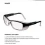 Mysandy Safety Glasses for Work Reduce Eye Strain,Anti-Fog Safety Goggles with Adjustable Arms&Lanyard/Eye Protection Indoor& Outdoor Anti Scratch Lens/ANSI Z87.1 Small Size (Grey) Mysandy Safety Glasses for Work Reduce Eye Strain,Anti-Fog Safety Goggles with Adjustable Arms&Lanyard/Eye Protection Indoor& Outdoor Anti Scratch Lens/ANSI Z87.1 Small Size (Grey)