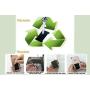 [2pc] Finger Strap Phone Holder - Ultra Thin Anti-Slip Universal Cell Phone Grips Band Holder for Back of Phone (Dark Green)
