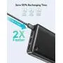 Portable Charger RAVPower 26800mAh Power Bank Battery Pack Total 5.5A Output External Battery 3 Ports Portable Phone Charger Compatible with iPhone 11 Pro Max SE iPad Samsung Galaxy S20 Note10 (Black)