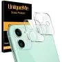 [ 2 Pack ] UniqueMe Camera Lens Protector for iPhone 11 Tempered Glass [High Definition] Scratch Resistant 6.1&quot