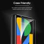 OMOTON [4 Pack] Screen Protector for Google Pixel 4, Tempered Glass/Alignment Frame/Scratch Resistant/Only Cover Display Area