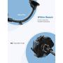Windshield Phone Mount Holder, Mpow Upgraded Phone Holder for Car Windshield, Long Arm Washable Suction Cup Car Cradle Compatible with iPhone 11 Pro Max, XS Max, XS, XR/X/8/7/6 Plus Etc