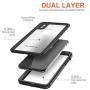 OUNNE iPhone Xs/iPhone X  Waterproof Case,  Underwater Full Sealed Cover Shockproof Dirtproof Snowproof IP68 Certified Waterproof Case with Built-in Screen Protector for iPhone X/Xs-(5.8inch)