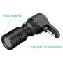 TRRS Plug and Play Directional Microphone, Saramonic Video Shotgun Mic with Monitor Compatible with iPhone8 7 6 Android Smartphones,for YouTube,Interview,Studio,Video Recording,Vlogging