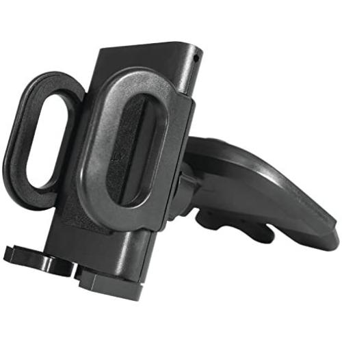 Macally Car Cd Slot Phone Holder Mount for iPhone Xs XS MAX XR X 8 Plus 7 7+ 6s Plus 6s 6 SE Samsung Galaxy S9 S9+ S8 Edge Note 5, Motorla Moto, Pixel, Xperia Cell Phones, GPS, etc. (MCDHOLDER)