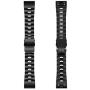 LDFAS Fenix 6X/5X Band, 26mm Vented Titanium Metal Quick Fit Watch Strap with DLC Coating Version Compatible for Garmin Fenix 6X Pro/Fenix 5X Plus Tactix Delta, Black