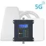 5G Cell Phone Signal Booster for Home and Office - Improves 5G and 4G LTE Signal for Verizon, AT&T, T-Mobile, Sprint -Supports All US Carriers - Cover Up to 5,500 sq ft