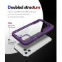 MOBOSI Vanguard Armor Designed for iPhone 11 Pro Max Case, Rugged Cell Phone Cases, Heavy Duty Military Grade Shockproof Drop Protection Cover for iPhone 11 Pro Max 6.5 Inch 2019 (Purple)