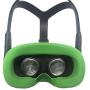 MASiKEN Face Mask for Oculus Quest, Professional Silicone Face Cover, Face Pad Sweatproof Lightproof Washable (Mask Green)