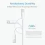 3Pack Apple Charger Cable [Apple MFi Certified] Lightning to USB Cable Original Certified Compatible iPhone X/8/7/6s/6/plus/5s/5c/SE,iPad Pro/Air/Mini,iPod Touch(1M/3.3FT)