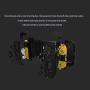 XWY Wireless Bluetooth Game Controller, Mobile Game Gamepad 2.4G Wireless Joysticks Controller,360 TV Turbo Function OTG & PS3 Apply to Phones/Tablets/Desktops