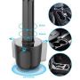 Wireless Car Charger, Squish 2-in-1 Universal Cell Phone Holder Cup Holder Phone Mount Car Air Vent Holder for iPhone, Samsung, Moto, Huawei, Nokia, LG, Smartphones (7.6 inches)