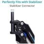 FLYCAM Vista-II Stabilizing Arm & Vest for Handheld Camera Video Steadycam Stabilizer Upto 15kg/33lbs | Professional Stabilization Body Mount System for DSLR Camera Stabilization (VSTA-II-AV)