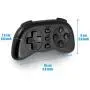 Pangding Bluetooth Controller Gamepad, Portable Mini Wireless Game Handle Remote Gamepad Compatible with iOS Android Windows(Black)