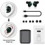 Newmsnr i9 Plus Mini in-Ear Bluetooth 5.0 Earphones,2020 Spuer Comfortable&Lightweight Wireless Earbuds,Touch Control Noise Cancelling Waterproof IPX7 Headset with Mic (Lucky-Gun Black)