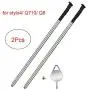 2 PCS Stylus Pen Replacement for LG Stylo 4 Q Stylus Q8 Q710 Q710MS Q710CS Q710AL Q710TS Q710US S Pen+Eject Pin (Black)
