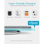 Vebach Fast Wireless Charger, Qi Certified Dubhe1 Wireless Charging Pad 7.5W Compatible with iPhone 11/11 Pro/11 Pro Max/Xs/Xs Max/Xr/X/8/8Plus, 10W Compatible with Samsung Galaxy Note 8 S7 S8 S9