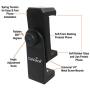 DaVoice Tripod Phone Mount Adapter, 360 Rotating Holder, Compatible with iPhone Smartphone Camera Stand, Universal Cell Phone Attachment Clip Clamp