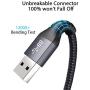 [Upgrade] USB Type C Cable Up to 10Gbps, 2-Pack 3A Fast Charging Sync Data Cord, CONMDEX USB-C 3.1 Gen 2 to USB-A Transfer Charger Cable Compatible with Samsung Galaxy S10/S9/S8 Note 9/8, 3.3FT